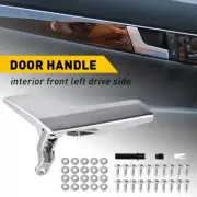 Interior Left Fit Mercedes W204 C-Class Silver 2008-2014 Matte Inner Door Handle