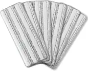 Flat Mop Pad, 14.2" X 4.3" Mop Pads Washable Microfiber Squeeze Cleaning Mop Hea