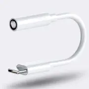 High Grade TypeC to 3.5mm Audio Adapter w/ Chip f Samsung Galaxy S21 FE 5G G990U
