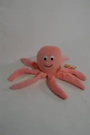Ty Beanie Baby Inky Octopus Plush Tag Error 1993 1994 T24