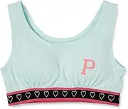 PINK-latte(ピンクラテ) Pinkrate 151381302 Girls Half Top, Fast Bra, Sports Bra with Soft Cups