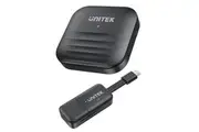 UNITEK USB-C Wireless HDMI Extender Kit. Supports Res up to 1920x1080@60Hz, Tran