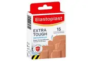 Elastoplast Heavy Fabric Waterproof Plasters Assorted 15 Pack