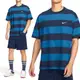 Nike AS M NK SB TEE STRIPE 男 午夜藍 條紋 運動 休閒 舒適 短袖 FB8151-411