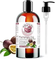 NEW Maracuja Oil (Passion Fruit). 16oz. Cold-pressed. Unrefined. Organic. 100% Pure. Non-GMO. Hexane-free. Fights Wrinkles. Softens Hair. Natural Moisturizer. For Hair, Skin, Beard, Stretch Marks.