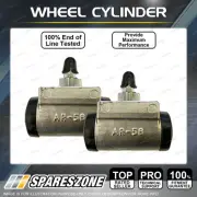 2x Rear LH + RH Wheel Cylinders for Nissan Note E12 HE12 E-POWER 1.2L Hatchback (for: Nissan)