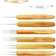 Dreadlock crochet hook tool, loc tools for dreads, loc crochet needle, 6 PCS