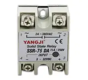 Single-phase DC controlled AC DC-AC solid state relay series SSR-75DA 75A