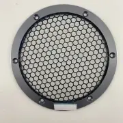 7" Aluminum Speaker Cover Mesh Grill For Dynaudio 342, 242 Speaker Titanium Gray
