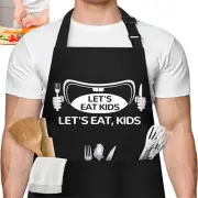 Adjustable Polyester Apron for Cooking and Baking with Fashionable Patterns