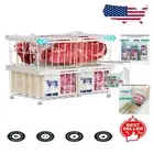 Premium Stackable Freezer Bins - Durable, Expandable Storage for Deep Freezer