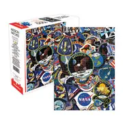 1000pc Aquarius NASA Mission Patches 51x71cm Jigsaw Puzzle Family Game 14y+