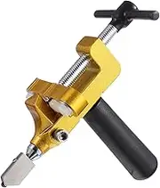 1 Set Tile Cutter Hand Break Manual Ceramic Tile Divider Tile Cutting Tool Glass Cutter Delimitation Roller Alloy Golden