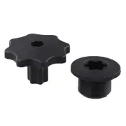 Efficient Bike Crank Screw with Tooth Shape Tool for Smooth Installation