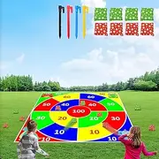 Lbsel Safe Throwing Game for Kids, Indoor Games, Outdoor Games, Lawn Games, Garden Games, Outdoor Toys for Children Aged 3+ and Adults, Boys and Girls, Gifts for Birthdays