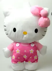 Hello Kitty Soft Plush Doll Backpack 18" Authentic Brand New Large Size Gift