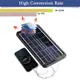 便攜式 6V 6W 高效太陽能電池板電池充電器,迷你 6V 6W USB 太陽能電池板,帶 118.11 英寸電纜,用於
