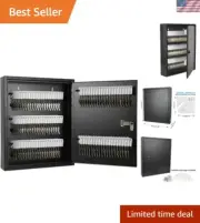 100Keys Key Cabinet Organizer, Key Lock Box Wall Mount with Code, Large Keys ...