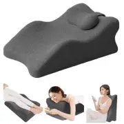 Back Pillow Wedge for Bed, Bed Pillow Rest for Bed Sitting up, Adult Memory F...