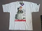 90s Deadstock Converse React Larry Grandma Johnson NBA Graphic Promo Tee Shirt L