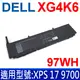 DELL XG4K6 97Wh 6芯 原廠電池 5XJ6R(56Wh) 01RR3 F8CPG XPS 17 9700