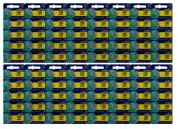 80 Pcs LR43 / 186 AG12 1.5v Murata Alkaline Button Cell Battery Batteries