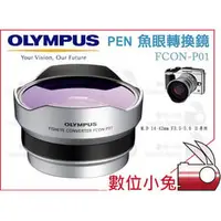 在飛比找PChome商店街優惠-數位小兔【OLYMPUS FCON-P01 魚眼鏡頭 公司貨