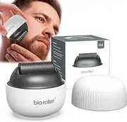 Derma Roller Micro Needling Roller Skin Rollers G4, 1200 Real Individual Pins Stainless for Face Hair Scalp Beard Growth Body for Women Men at Home Use (0.5mm)