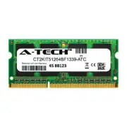 4GB DDR3 PC3-10600 SODIMM (Crucial CT2KIT51264BF1339 Equivalent) Memory RAM