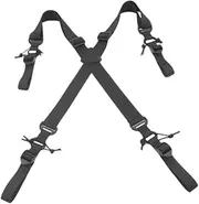 [BESPORTBLE] Shoulder Strap X-Back Suspenders for Duty Bag Adjustable Suspenders for Casual to Work