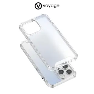 【VOYAGE】iPhone 14 Pro Max 6.7吋-超軍規防摔保護殼-Pure Shine(漸變珠光塗層不同光線下呈現完美色澤)