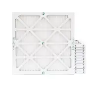 20x20x1 MERV 13 Air Filters for AC and Furnace by Glasfloss. 12 Pack