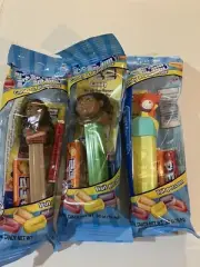 2024 Pez Dispenser Disney’s Moana, Maui, Heihei New in Package Set of 3