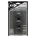 Dunlop Competition 3 Pack Squash Balls