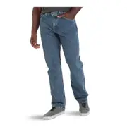 WRANGLER Men's Classic Relaxed Fit Jeans - Vintage Stonewash