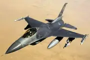New 5x7 Photo: USAF F-16 Fighting Falcon over Iraq, 2008