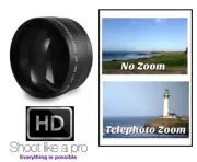 2.2x Hi Def Telephoto Lens For Canon EOS M100 M6 M50 M200