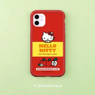 【RHINOSHIELD 犀牛盾】iPhone 12 mini/12 Pro/Max Mod NX手機殼/生鮮食品-蘋果(Hello Kitty)