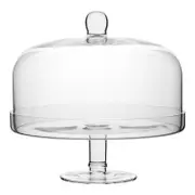 Ecology Soda Lime Glass Classic Cake Stand w/ Dome 28cm