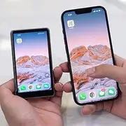 Vlog Selfie Monitor Screen, Magnetic Phone,Using Phone Rear Camera for Selfie Vlog Live Stream TikTok,Instagram,YouTube, Compatible with iPhone (with Wireless Remote Control)