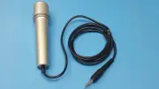 Microphones, Vintage Sanyo HM790, 3.5mm, Silver Color