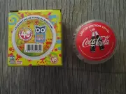 Australian COCA-COLA COKE LTD EDITION 40 YEARS NIGHT OWL YO-YO 100 yrs bottle