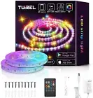 Led Strip Lights with 20 Keys Ir Remote Led Lights App Control Remote 50ft