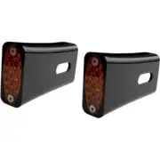 Pro-One Performance Strut LED Marker Light - Black/Amber | 909108B