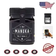 Genuine Raw Manuka Honey UMF 15+/MGO 514+ - 100% Pure 8.8oz from New Zealand