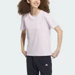 ADIDAS RCO GFX TEE IP7098 女 短袖 上衣 T恤 亞洲版 運動 訓練 兩側開衩 棉質 粉紫