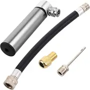 Yardwe Manual Tire Pump Mini Bike Air Pump Aluminum Alloy Construction for Bicycles Sports