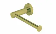Pentro | Brushed Yellow Gold Round Toilet Roll Holder