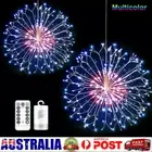 Firework Lights Starburst Lights 200 LED Copper Wire Battery Operated Hanging