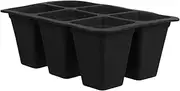 BCOATH Controlled Root Development Seed Starting Trays Silicone Planting Starter Trays for Efficient Gardening